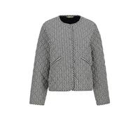 BARBOUR Leichtsteppjacke CASHEL GINGHAM COLLARLESS dunkelblau | 46