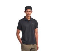Barbour Lightweight Sports Polo Shirt - Classic Black - S Klassisches Poloshirt Poloshirts