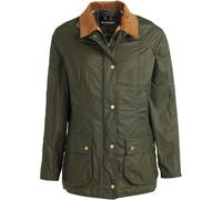 Barbour Lightweight Wachsjacke Beadnell Oliv (Größe: 18) 44 grün