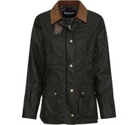 Barbour Lightweight Wachsjacke Beadnell Oliv (Größe: 8) 34 grün