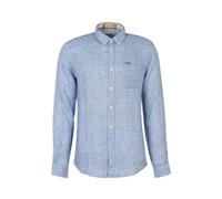 Barbour Linton Langarmhemd L Navy