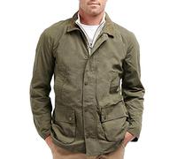 Barbour MCA0732-OL51 Ashby Casual Summer Jacket OLIVE Grün Baumwolle Regular Fit Herren