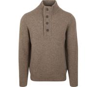 Barbour Mocker Pullover Wolle Taupe - Größe XXL Taupe XXL