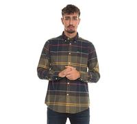 Barbour MSH4990-TN52 Edderton Tailored BD Shirt Classic Tartan Green-Navy Flanellhemd Herren Regular Fit, Classic Tartan Green, XXL