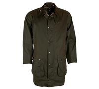 Barbour Northumbria Wachsjacke Grün - Grösse 52 - Herren - Bekleidung - Regular-fit - Baumwolle - Perfekt für Herbst und Winter
