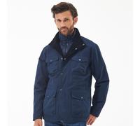 Barbour Ogston Waterproof Jacket - Navy - L Wasserdichte Jacke mit zwei Paaren von Taschen Wasserfeste Jacken