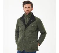 Barbour Ogston Waterproof Jacket - S Wasserdichte Jacke in Olivgrün mit zwei Paaren von Taschen Wasserfeste Jacken