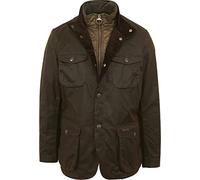 Barbour Ogston Wax-Jacket Wachsjacke Herren Olive grün - L