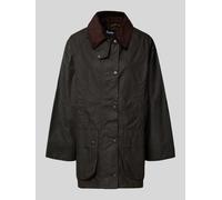 Barbour Oversized Wachsjacke aus reiner Baumwolle Modell 'BEAUFORT' in Oliv, Größe 46