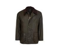Barbour Herren Parka Jacke Classic Bedale Wax Jac MWX0010OL71, Einfarbig, Gr. Large (Herstellergröße: 42), Grün (Olive 000)