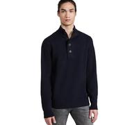 Barbour Patch Half Zip Mens Jumper Navy XXL