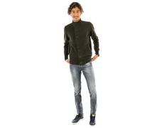 Barbour Patch Zip Through Knitted Jumper, Weste