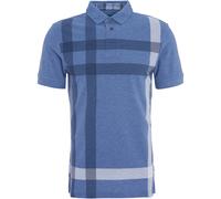 Barbour Piqué-Polo Blaine Chambray (Größe: M) 48/50 blau