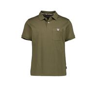 Barbour Polo-Shirt Herren Regular Fit Kurzarm Baumwoll-Jersey grün, L