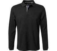 Barbour Polo-Shirt Herren Regular Fit Langarm schwarz, S