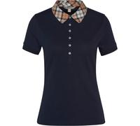Barbour Poloshirt Malvern Navy/Hessian (Größe: 8) 34 blau