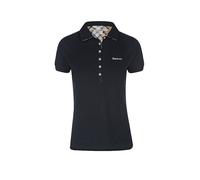 Barbour Poloshirt Portsdown Navy/Hessian (Größe: 14) 40 blau