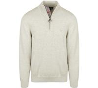 Barbour Pullover Half Zip Greige - Größe XL Grau XL