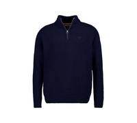 Barbour Pullover Herren Regular Fit Wolle blau, M