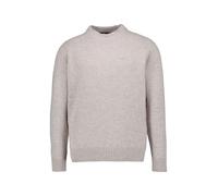 Barbour Pullover Herren Regular Fit Wolle grau, L