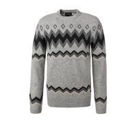 Barbour Pullover Herren Slim Fit Rundhals Wolle grau, XXL