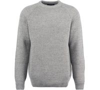 Grauer Pullover aus Lammwolle Barbour Horseford Sweatshirt - XXL