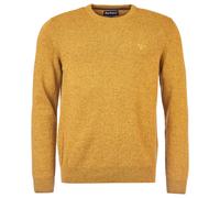 Barbour Strickpullover mit Label-Stitching Modell 'Tisbury' in Senf, Größe XL