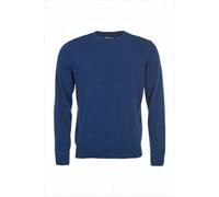 Barbour - Pure Lambswool Sweater With Ribbed Cuffs - Größe M - weiß