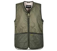 Barbour - Quilted Black Sleeveless Gilet With High Collar - Größe 12 - grün