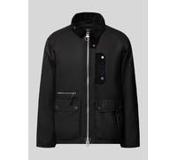 Barbour Regular Fit Parka aus reiner Baumwolle in Black, Größe XL