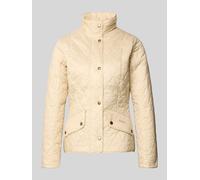 Barbour Regular Fit Steppjacke mit Stehkragen Modell 'FLYWEIGHT' in Kitt, Größe 36