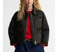 Barbour Reimagined Icons Tartan Quilted Spey Waxed Jacket - 10 Wachsbehandelte und gesteppte Bomberjacke für Damen Jacken, Mäntel und Westen