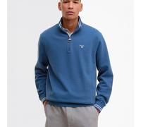 Barbour Rosford Half-Zip Sweatshirt - Dark Denim - S Bequemer Sweater mit Reißverschluss Sweatshirts