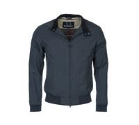 Barbour Blouson Herren Stehkragen Mikrofaser blau, M