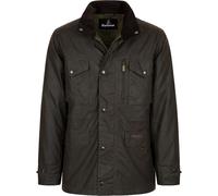 Barbour Sapper Wachsjacke Olive - Größe M Grün M