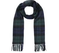 New Check Tartan Schal - schwarz/blau