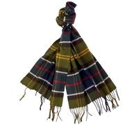 Barbour Schal Herbst Winter 18 TARTAN GREEN Acryl Wolle 180 cm x 35 cm Frauen Kaltwetter-Accessoires Reisezubehör
