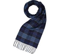 Barbour Schal Herren Lammwolle blau, One Size