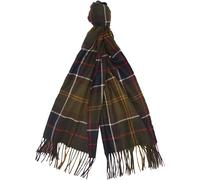 Barbour Damen Schal STANWAY, oliv, Gr. ONE