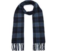 Barbour Woolen Scarf Tartan Light Blue One Size