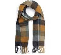 Barbour Schal Tattersall Blau Beige - Beige