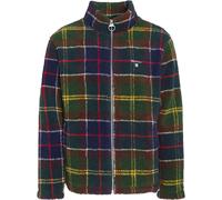 Barbour - Sherpa-Fleece mit Karomuster - Herren - Tartan Fleece Zip Trough Sweatshirt - Tartan Fleece Zip Through Sweatshirt Classic Tartan für Herren Grün S