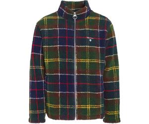Barbour - Sherpa-Fleece mit Karomuster - Herren - Tartan Fleece Zip Trough Sweatshirt - Tartan Fleece Zip Through Sweatshirt Classic Tartan für Herren Grün M