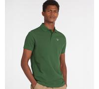 Barbour Sports Polo Shirt - Forest Green - XL Einfarbiges Poloshirt Poloshirts