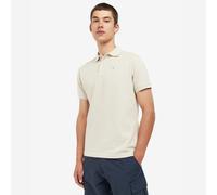 Barbour Sports Polo Shirt - Off-White - M Einfarbiges Poloshirt Poloshirts