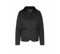 Barbour Steppjacke mit Cordkragen Modell 'Deveron' in Black, Größe 42