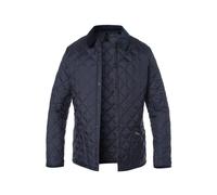 Barbour Steppjacke Herren Umlegekragen Mikrofaser blau, S