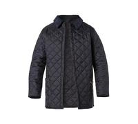 Barbour Steppjacke Herren Umlegekragen Mikrofaser blau, S