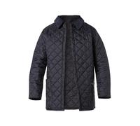 Barbour Steppjacke Herren Umlegekragen Mikrofaser blau, XXL