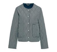 Barbour Steppjacke Monroe Navy/Sand Gingham (Größe: 18) 44 blau